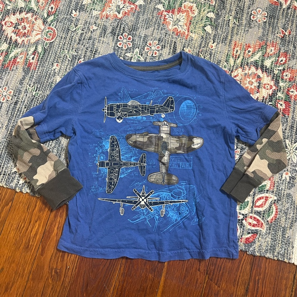 Jumping Beans camouflage long sleeve tee